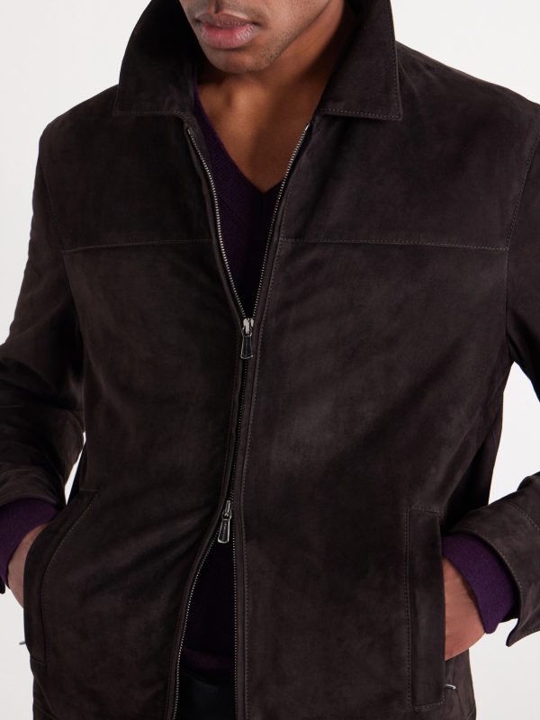 Suede Bomber Jacket - CU