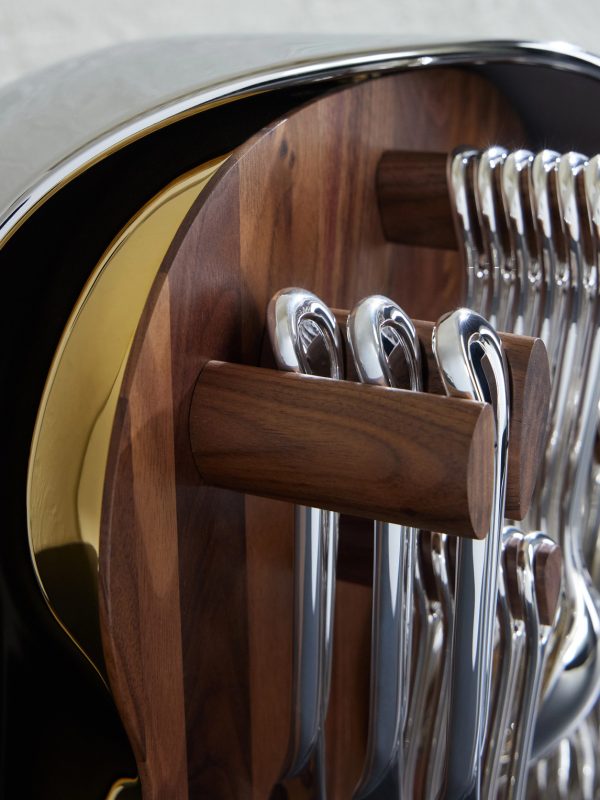Carrousel Set of 24 Silver-Plated Cutlery - CU Carrousel Set of 24 Silver-Plated Cutlery - CU