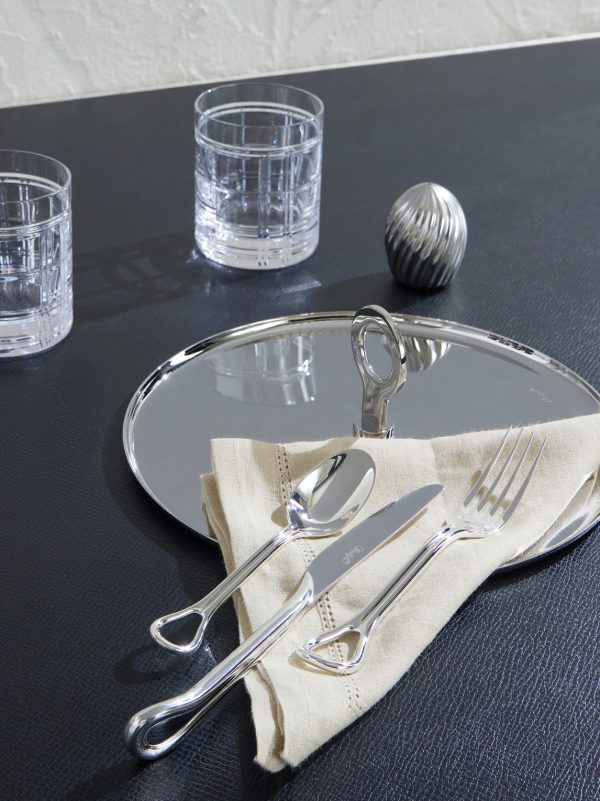 Carrousel Set of 24 Silver-Plated Cutlery - FR Carrousel Set of 24 Silver-Plated Cutlery - FR