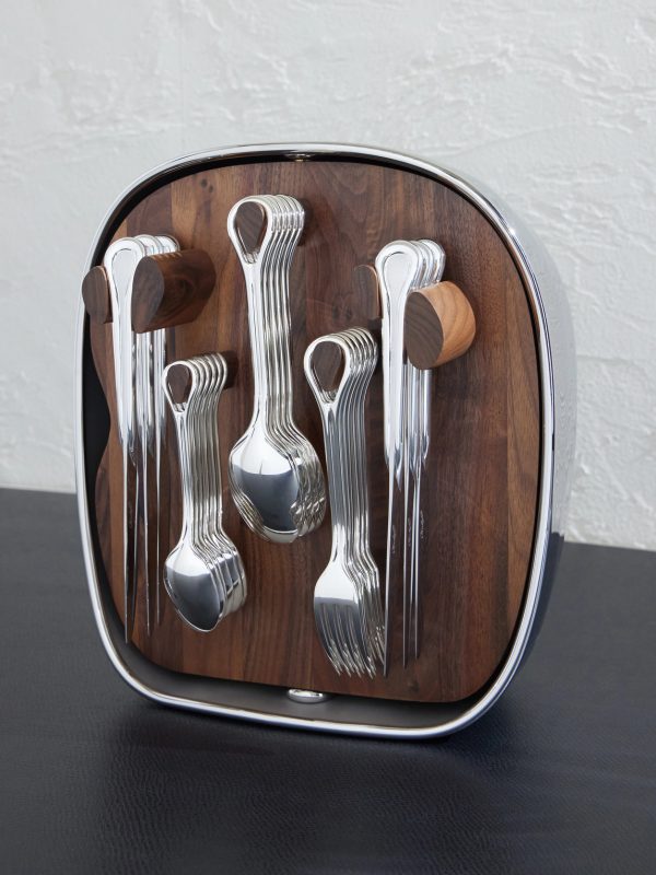 Carrousel Set of 24 Silver-Plated Cutlery - OU Carrousel Set of 24 Silver-Plated Cutlery - OU