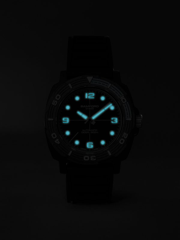 D-300 Automatic 42mm Ceramic and Rubber Watch, Ref. No. D3CEBLAAQ.D2RUBL - E5 D-300 Automatic 42mm Ceramic and Rubber Watch, Ref. No. D3CEBLAAQ.D2RUBL - E5