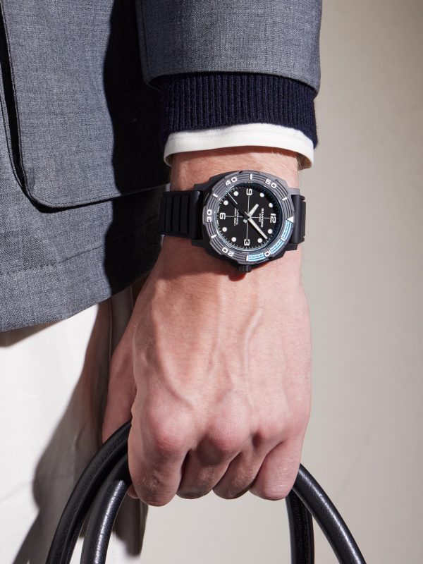 D-300 Automatic 42mm Ceramic and Rubber Watch, Ref. No. D3CEBLAAQ.D2RUBL - OU D-300 Automatic 42mm Ceramic and Rubber Watch, Ref. No. D3CEBLAAQ.D2RUBL - OU