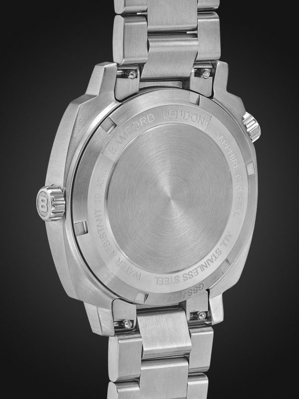 GMT Black Tie Automatic 40mm Stainless Steel Watch, Ref. No. GMSTSB.G1ST - BK GMT Black Tie Automatic 40mm Stainless Steel Watch, Ref. No. GMSTSB.G1ST - BK