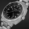 GMT Black Tie Automatic 40mm Stainless Steel Watch, Ref. No. GMSTSB.G1ST - FR GMT Black Tie Automatic 40mm Stainless Steel Watch, Ref. No. GMSTSB.G1ST - FR