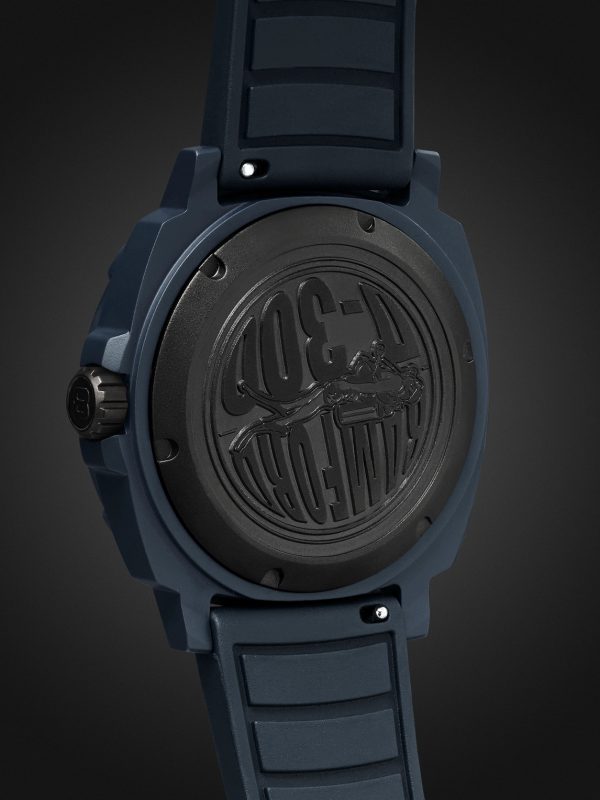 D-300 Automatic 42mm Ceramic and Rubber Watch, Ref. No. D3CENAAB.D2RUNA - BK D-300 Automatic 42mm Ceramic and Rubber Watch, Ref. No. D3CENAAB.D2RUNA - BK