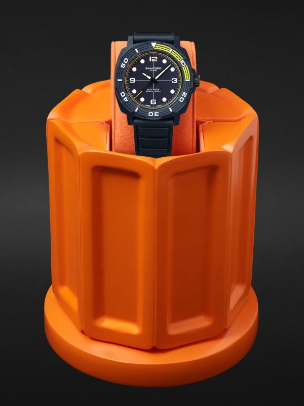 D-300 Automatic 42mm Ceramic and Rubber Watch, Ref. No. D3CENAAB.D2RUNA - E3 D-300 Automatic 42mm Ceramic and Rubber Watch, Ref. No. D3CENAAB.D2RUNA - E3