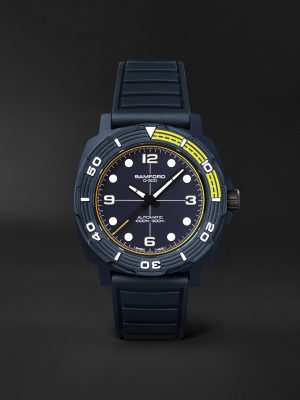 D-300 Automatic 42mm Ceramic and Rubber Watch, Ref. No. D3CENAAB.D2RUNA D-300 Automatic 42mm Ceramic and Rubber Watch, Ref. No. D3CENAAB.D2RUNA