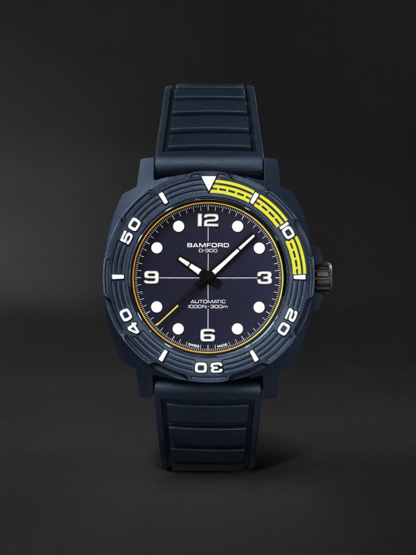 D-300 Automatic 42mm Ceramic and Rubber Watch, Ref. No. D3CENAAB.D2RUNA D-300 Automatic 42mm Ceramic and Rubber Watch, Ref. No. D3CENAAB.D2RUNA