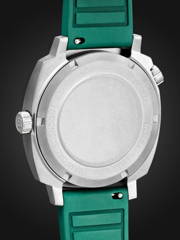 GMT Automatic 40mm Titanium and Rubber Watch, Ref. No. GMTISG.G1RURG - BK GMT Automatic 40mm Titanium and Rubber Watch, Ref. No. GMTISG.G1RURG - BK