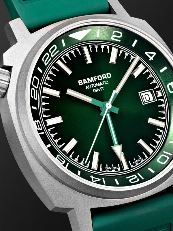 GMT Automatic 40mm Titanium and Rubber Watch, Ref. No. GMTISG.G1RURG - CU GMT Automatic 40mm Titanium and Rubber Watch, Ref. No. GMTISG.G1RURG - CU