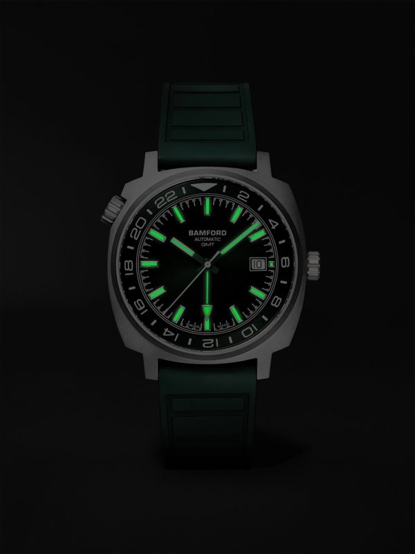 GMT Automatic 40mm Titanium and Rubber Watch, Ref. No. GMTISG.G1RURG - E5 GMT Automatic 40mm Titanium and Rubber Watch, Ref. No. GMTISG.G1RURG - E5
