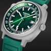 GMT Automatic 40mm Titanium and Rubber Watch, Ref. No. GMTISG.G1RURG - FR GMT Automatic 40mm Titanium and Rubber Watch, Ref. No. GMTISG.G1RURG - FR