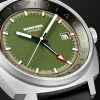 GMT Commando Limited Edition Automatic 40mm Titanium and Rubber Watch, Ref. No. GMTIAGBL.G1RUBL - CU