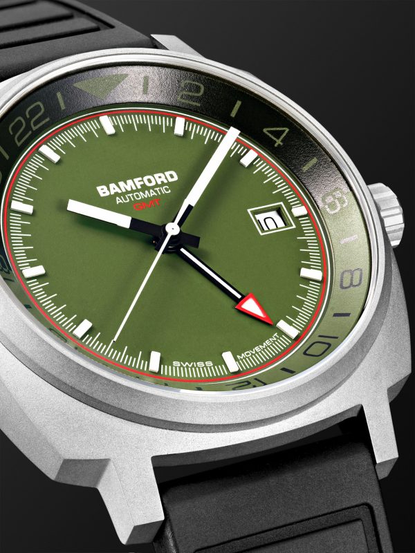 GMT Commando Limited Edition Automatic 40mm Titanium and Rubber Watch, Ref. No. GMTIAGBL.G1RUBL - CU