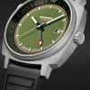 GMT Commando Limited Edition Automatic 40mm Titanium and Rubber Watch, Ref. No. GMTIAGBL.G1RUBL - FR