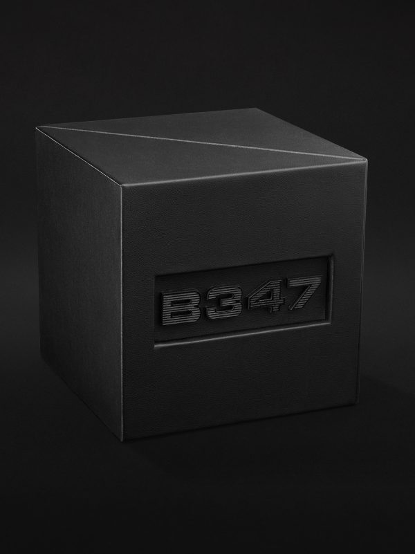 B347 Carbon Predator Automatic Chronograph 41.5mm Carbon Fibre and Rubber Watch, Ref. No. B3CABL.B2RUBL - E4