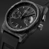 B347 Carbon Predator Automatic Chronograph 41.5mm Carbon Fibre and Rubber Watch, Ref. No. B3CABL.B2RUBL - FR