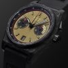 B347 Carbon Commando Automatic Chronograph 41.5mm Carbon Fibre and Rubber Watch, Ref. No. B3CAKH.B2RUBL - FR