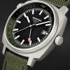GMT Commando Limited Edition Automatic 40mm Titanium and CORDURA® Watch, Ref. No. GMTIBLGN.G1COKH - FR