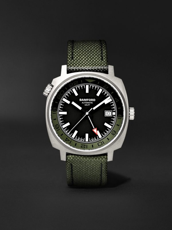 GMT Commando Limited Edition Automatic 40mm Titanium and CORDURA® Watch, Ref. No. GMTIBLGN.G1COKH