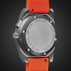 B347 Automatic Chronograph 41.5mm Titanium and Rubber Watch, Ref. No. B3TIBRFO.B2RUOR - BK B347 Automatic Chronograph 41.5mm Titanium and Rubber Watch, Ref. No. B3TIBRFO.B2RUOR - BK