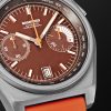 B347 Automatic Chronograph 41.5mm Titanium and Rubber Watch, Ref. No. B3TIBRFO.B2RUOR - CU B347 Automatic Chronograph 41.5mm Titanium and Rubber Watch, Ref. No. B3TIBRFO.B2RUOR - CU