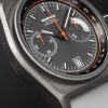 B347 Automatic Chronograph 41.5mm Titanium and Rubber Watch, Ref. No. B3TIGRWH.B2RUGR - CU B347 Automatic Chronograph 41.5mm Titanium and Rubber Watch, Ref. No. B3TIGRWH.B2RUGR - CU