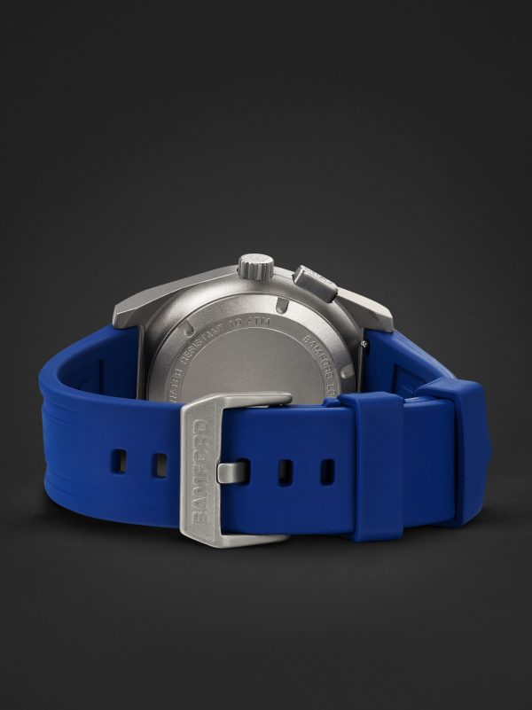 B347 Automatic Chronograph 41.5mm Titanium and Rubber Watch, Ref. No. B3TINAFO.B2RUNA - E2 B347 Automatic Chronograph 41.5mm Titanium and Rubber Watch, Ref. No. B3TINAFO.B2RUNA - E2