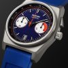 B347 Automatic Chronograph 41.5mm Titanium and Rubber Watch, Ref. No. B3TINAFO.B2RUNA - FR B347 Automatic Chronograph 41.5mm Titanium and Rubber Watch, Ref. No. B3TINAFO.B2RUNA - FR