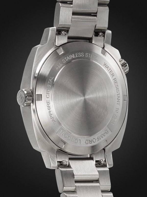 GMT Automatic 40mm Stainless Steel Watch, Ref. No. GMSTNANE.G1ST - BK GMT Automatic 40mm Stainless Steel Watch, Ref. No. GMSTNANE.G1ST - BK