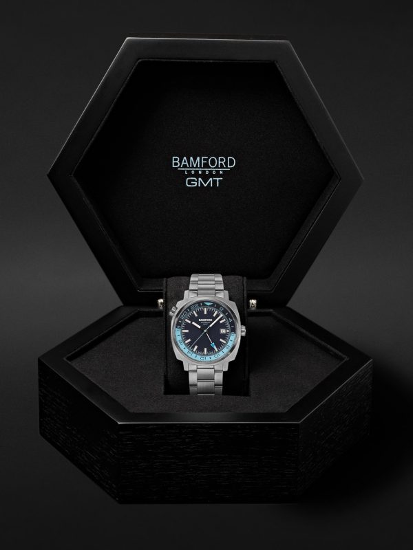 GMT Automatic 40mm Stainless Steel Watch, Ref. No. GMSTNANE.G1ST - E3 GMT Automatic 40mm Stainless Steel Watch, Ref. No. GMSTNANE.G1ST - E3