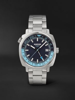GMT Automatic 40mm Stainless Steel Watch, Ref. No. GMSTNANE.G1ST GMT Automatic 40mm Stainless Steel Watch, Ref. No. GMSTNANE.G1ST