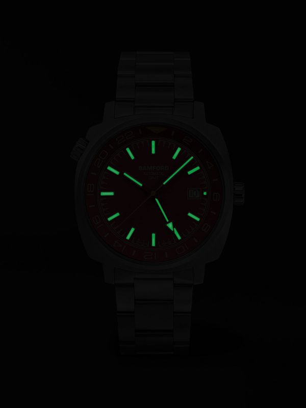 GMT Automatic 40mm Stainless Steel Watch, Ref. No. GMSTCR.G1ST - E5 GMT Automatic 40mm Stainless Steel Watch, Ref. No. GMSTCR.G1ST - E5