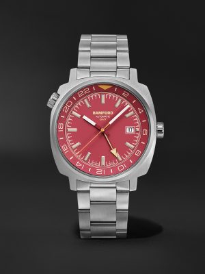 GMT Automatic 40mm Stainless Steel Watch, Ref. No. GMSTCR.G1ST GMT Automatic 40mm Stainless Steel Watch, Ref. No. GMSTCR.G1ST
