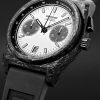 B347 Carbon Panda Automatic Chronograph 41.5mm Carbon Fibre and Rubber Watch, Ref. No. B3CAWHBL.B2RUBL - FR B347 Carbon Panda Automatic Chronograph 41.5mm Carbon Fibre and Rubber Watch, Ref. No. B3CAWHBL.B2RUBL - FR