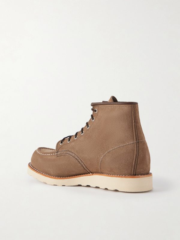8838 Classic Moc Suede Boots - BK