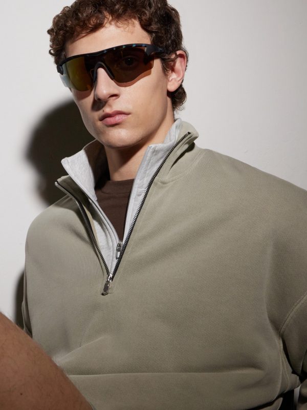 Junya Racer D-Frame Polycarbonate Sunglasses - BK Junya Racer D-Frame Polycarbonate Sunglasses - BK