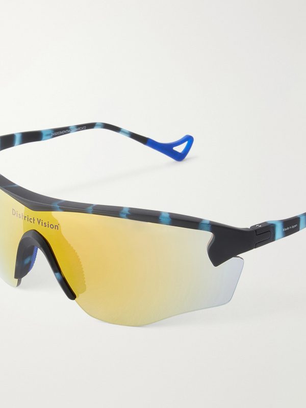 Junya Racer D-Frame Polycarbonate Sunglasses - CU Junya Racer D-Frame Polycarbonate Sunglasses - CU