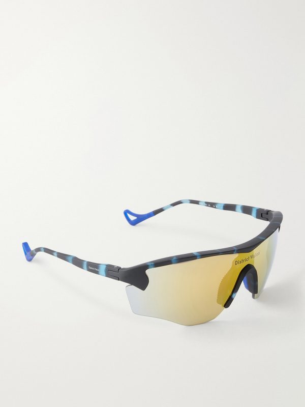 Junya Racer D-Frame Polycarbonate Sunglasses - FR Junya Racer D-Frame Polycarbonate Sunglasses - FR