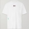 Logo-Print Perforated Recycled-Jersey T-Shirt