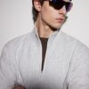 Junya Racer D-Frame Polycarbonate Sunglasses - BK Junya Racer D-Frame Polycarbonate Sunglasses - BK