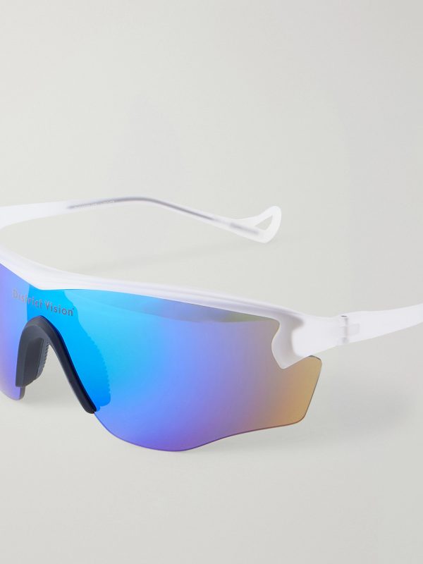 Junya Racer D-Frame Polycarbonate Sunglasses - CU Junya Racer D-Frame Polycarbonate Sunglasses - CU