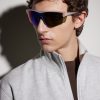 Junya Racer D-Frame Polycarbonate Sunglasses - OU Junya Racer D-Frame Polycarbonate Sunglasses - OU