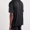 Logo-Print Perforated Recycled-Jersey T-Shirt - BK Logo-Print Perforated Recycled-Jersey T-Shirt - BK