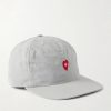 Embroidered Nylon-Taslan Baseball Cap