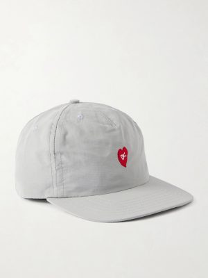 Embroidered Nylon-Taslan Baseball Cap
