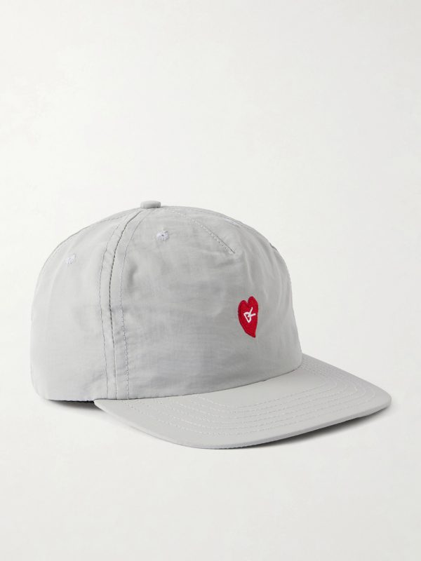 Embroidered Nylon-Taslan Baseball Cap