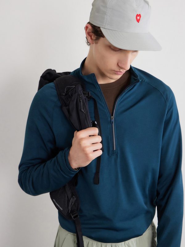 Embroidered Nylon-Taslan Baseball Cap - OU