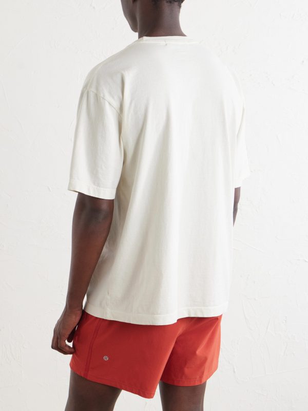 Printed Cotton Running Top - BK Printed Cotton Running Top - BK