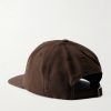 Embroidered Nylon-Taslan Baseball Cap - BK Embroidered Nylon-Taslan Baseball Cap - BK